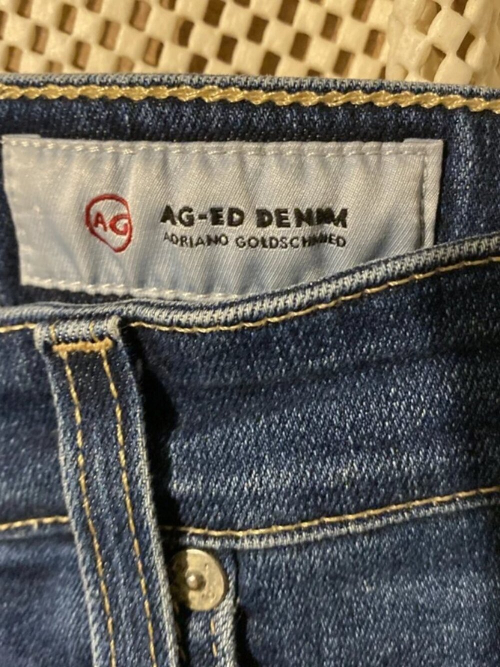 Adriano Goldschmied AG-ED Denim The Farrah Skinny Ankle High Rise Jeans Size 27R - Picture 5 of 5